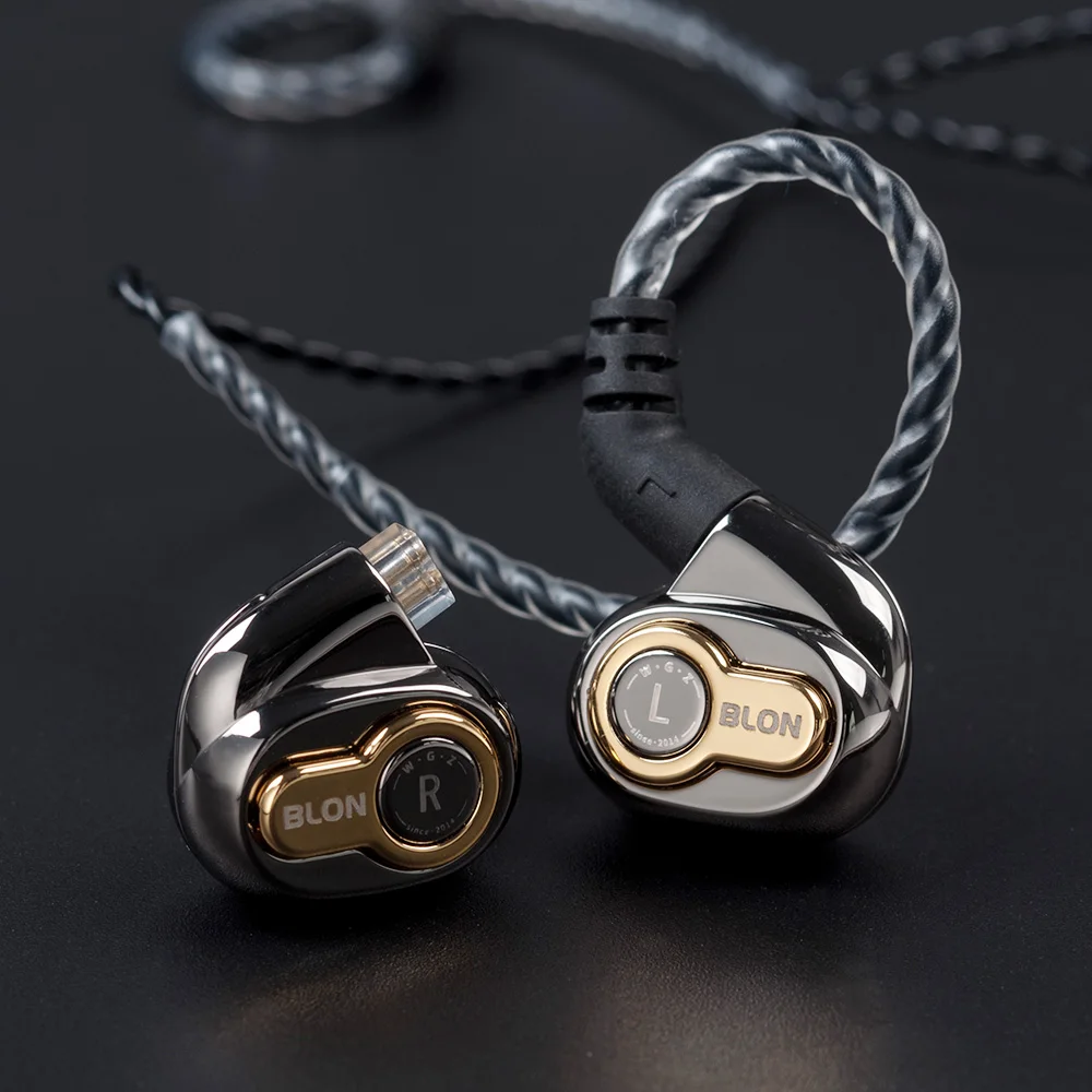 Bluetooth наушники BLON 2 го поколения 10 мм углеродистая нанотрубчатая диафрагма Hi Fi
