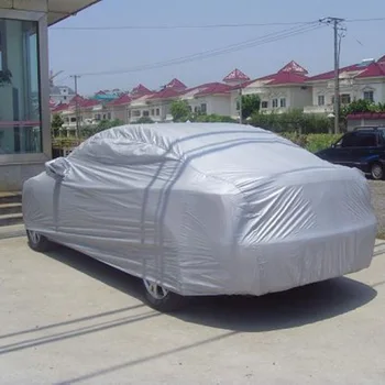 

Waterproof Car Cover Silver Polyester 4.7×1.75×1.5m Full Indoor Outdoor