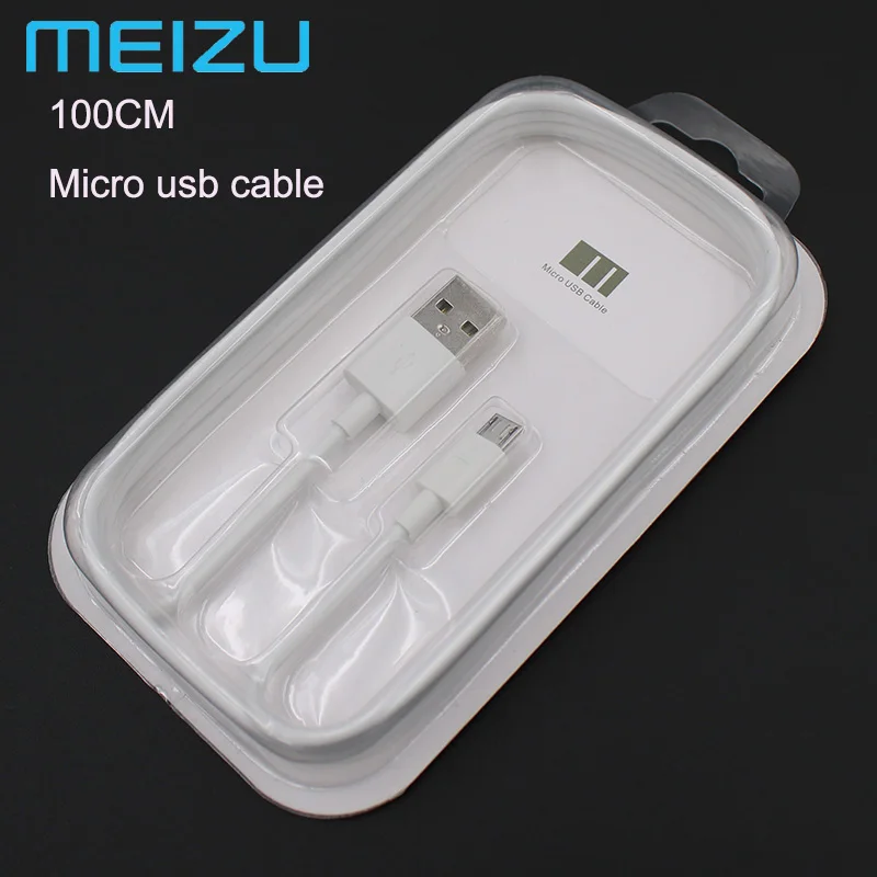 Купить Original Meizu Micro USB Cable for M5s M6s M5 M6 M3 M2 Note MX5 MX4 U10 U20 E2 100CM Data Line Mei zu 2A Fast charge  Мобильные | Mobile Phone Cables (4000690638219)