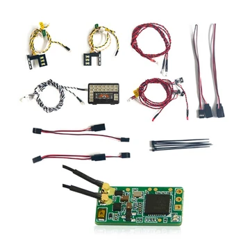 

Front and Rear Led Light System Set for TRX4 Crawler Car & for XM + Plus Mini Receiver Up to 16CH 1.6G Full Range