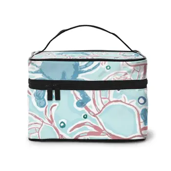 

2020 Multi-function Travel Organizer Bag Critters Crabs Women Cosmetic Bag Beauty Makeup Toiletry Wash Bags