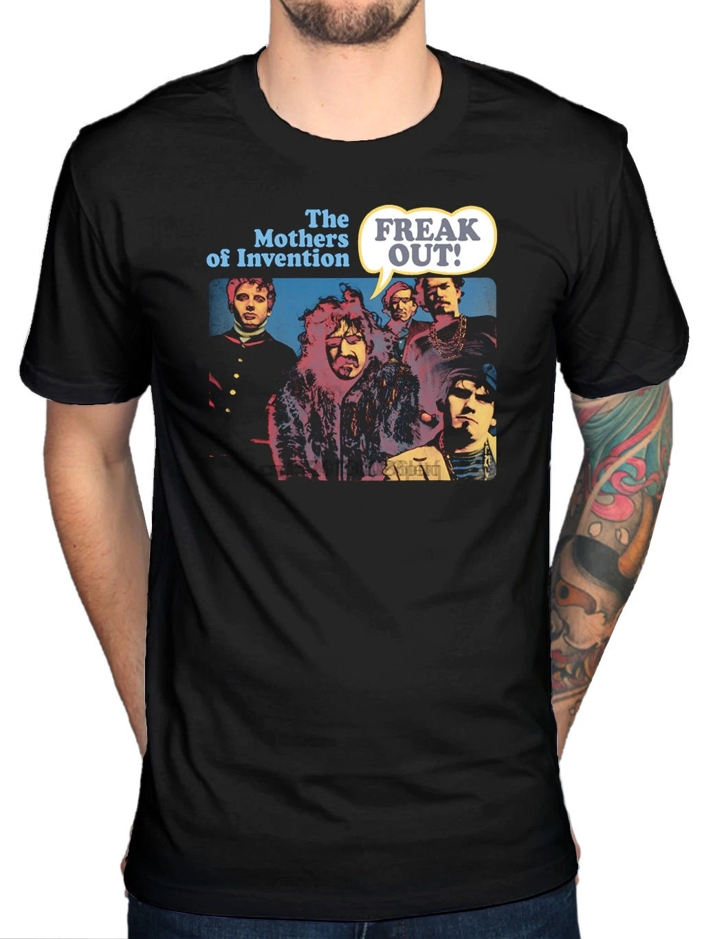 

Frank Zappa Freak Out Mothers Of Invention T Shirt Beefheart Jazz Rock T Shirts Short Sleeve Leisure Fashion Summer