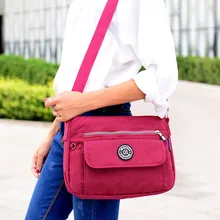 Стиль jin qiao er модная сумка на плечо Водонепроницаемая нейлоновая легкая Oxford тканевые Для Путешествий Рюкзак