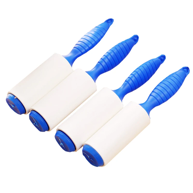 

2019 High Quality 40 Sheets With Handle Brush Dust Remover Sticky Clothes Pet Dog Hair Fabric Fluff Roller Cleaner Accessories