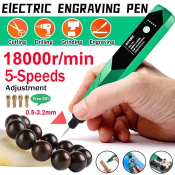 

Engraving Pen mini Electric Drill Grinder Rotary Tool Set Woodworking DIY Jewelry Metal Glass Carving Polishing Grinding Machine