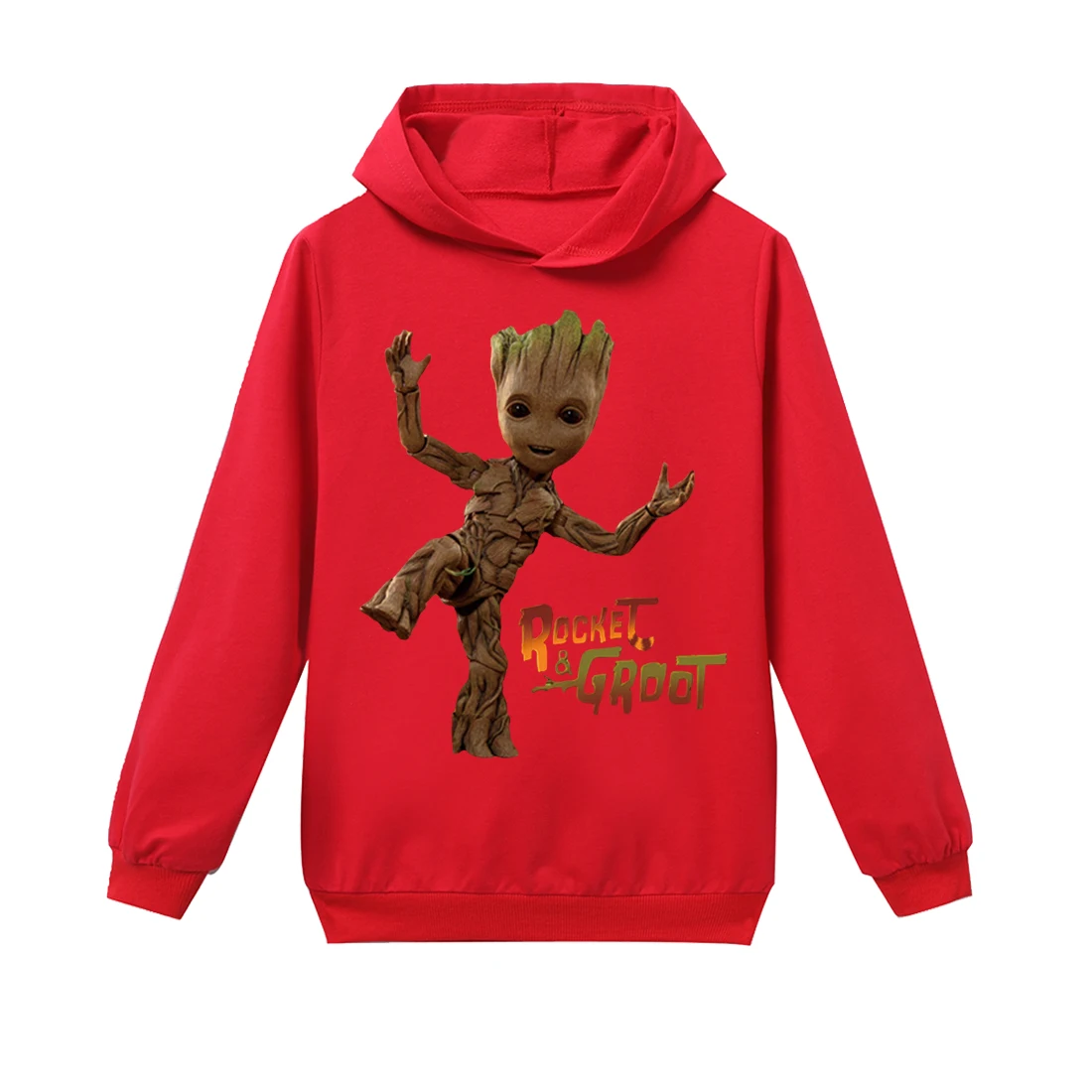 H1194 Г. Летний топ, одежда для маленьких мальчиков с рисунком из аниме gta 5 Groot футболка Рождественская одежда с капюшоном для маленьких девочек, рубашка детские толстовки - Цвет: H1194