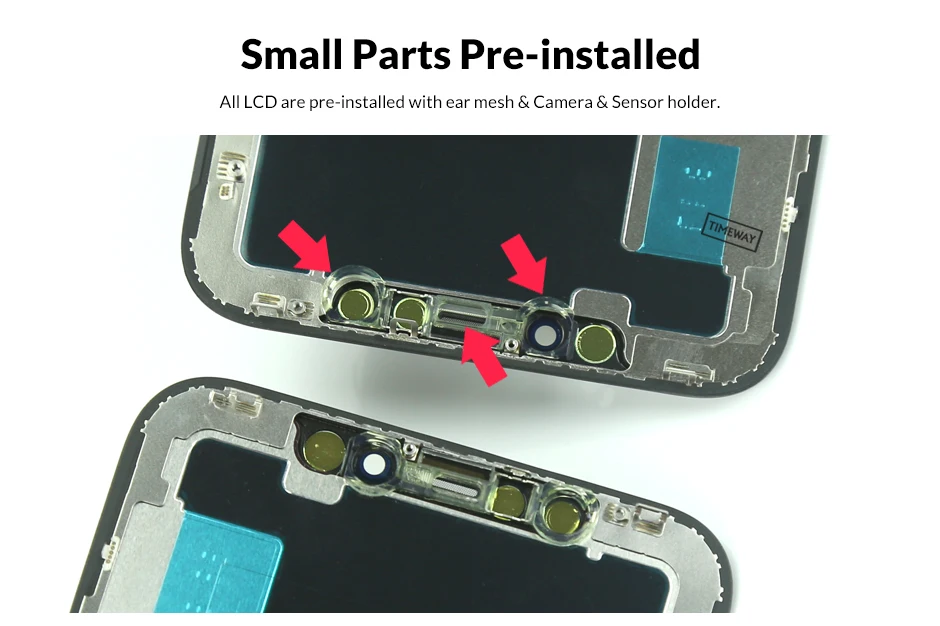 Класс OEM для iPhone XS Max ЖК-дисплей с сенсорным экраном дигитайзер Запасные части для сборки черный