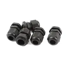 5 шт. 5-10 мм Диаметр шнура Кабельные сальники Пластиковые Крепежные соединения соединители PG11