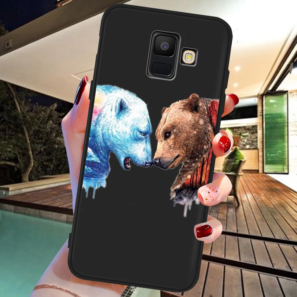 Hallequin нарисованная девушка одежда для мальчика samsung Galaxy A9 A8 A7 A6 A5 A3 J3 J4 J5 J6 J8 плюс M30 A40S A10 A20E чехол etui