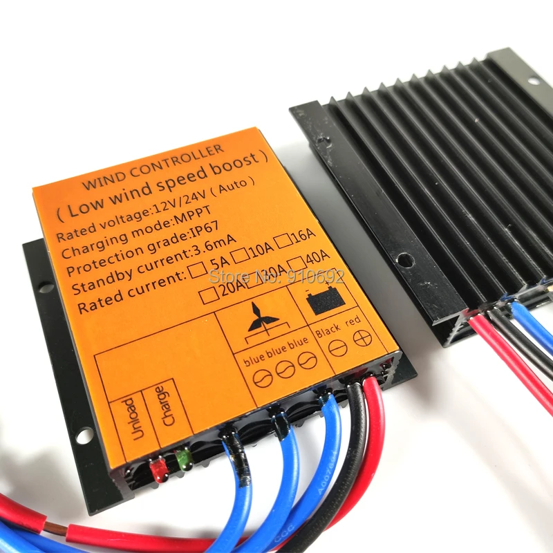 100-600 W CONVERTER CHARGE CONTROLLER 12v 24vAUTO MPPT LOW WIND SPEED BOOST WATER PROOF | Обустройство дома