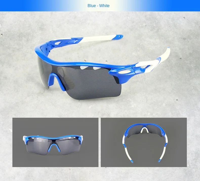 Cycling Sunglasses Outdoor Polarizing Bicycle Riding Glasses Wind-Resistant Sand Fishing Mountain Bike Sports Sun Goggles