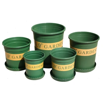 

Gallon Seedling Desktop Container Round Garden Flowerpot Plant Nursery Home Office Decor
