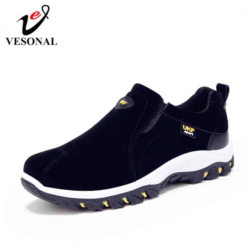 EXTRA 2019 Spring Summer Slip-On Out door Loafers Sneakers For Men Shoes Breathable Suede Male Footwear Walking comforta |