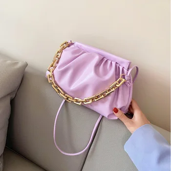 

Luxury Handbag Women Bags 2020 Fashion Shoulder Bag Leather Chain Female Tote Designer Crossbody Bag Women Vagrant Pouch