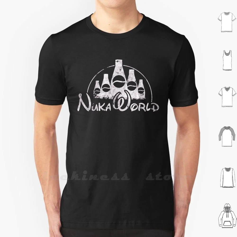 Футболка Nuka World для мужчин и женщин хлопковая подростков 9528 | Мужская одежда