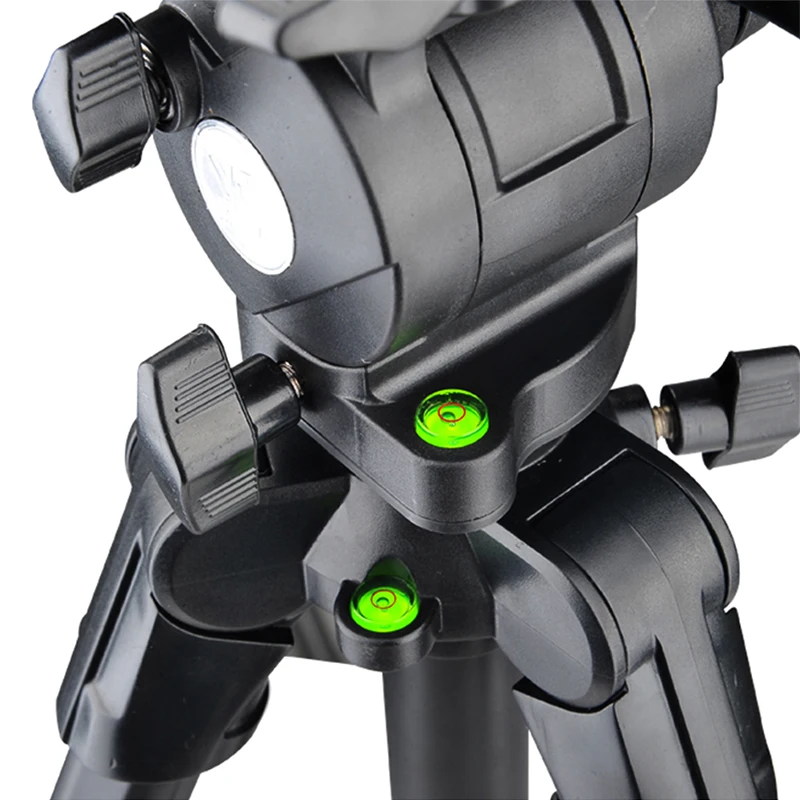Universal Portable Digital Camera Camcorder Tripod Lightweight Aluminum Stand for DSLR Cameras Canon Nikon Sony WF-3958