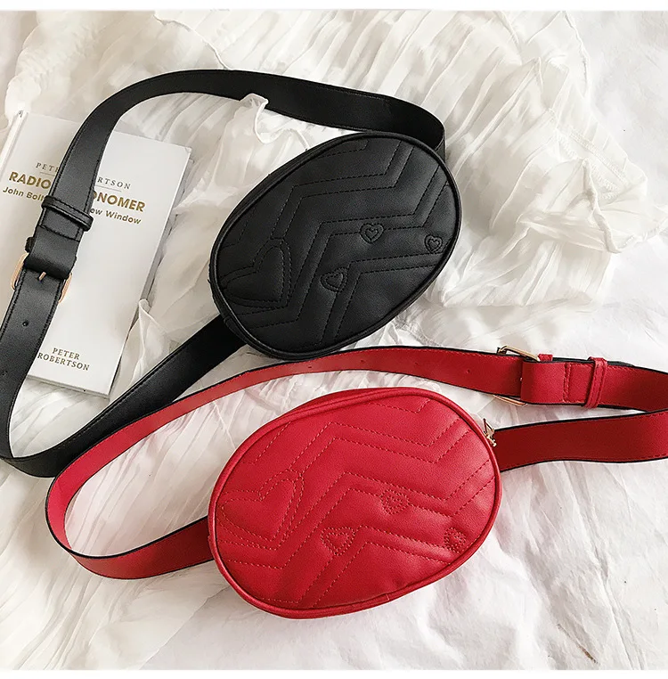 

2019 Summer New Style Korean-style Style PU Handbag Solid Color Small round Bag Car Suture Wallet Pure Small Bag