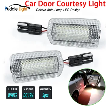 

2Pcs For Toyota Land Cruiser Camry Canarado Prado MK4 J150 2007 For Lexus ES IS GS GX460 LX570 LED Courtesy Door Light Bulb