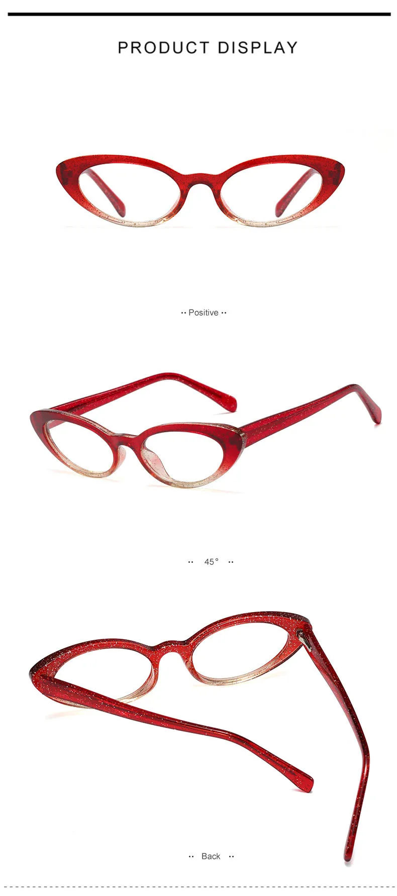 Fashion Luxury Women TR90 Flexible Glasses Frame Business Style Female Small Oval Ultralight Eyeglasses Trending Optical Glasses