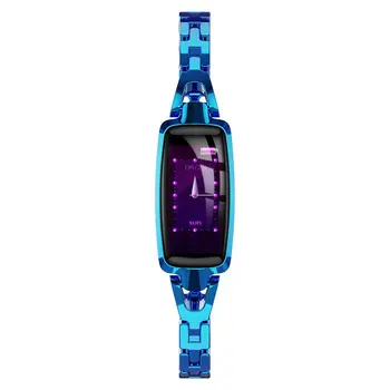 

2019 Women Lady Fashion Smart Wristband Heart Rate Blood Pressure Female Smart Bracelet H8 Fitness Tracker Girl Smart Watch Band