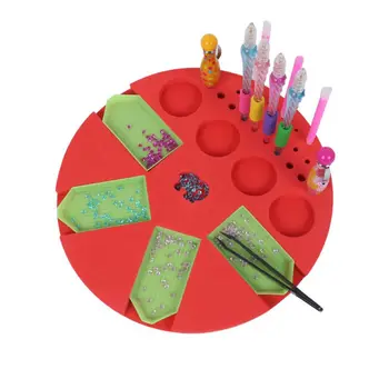 

Diamond Painting Drill Tray Organizer, Indispensable Tools Multi-Boat Holder To Keep Trays And Drills Together