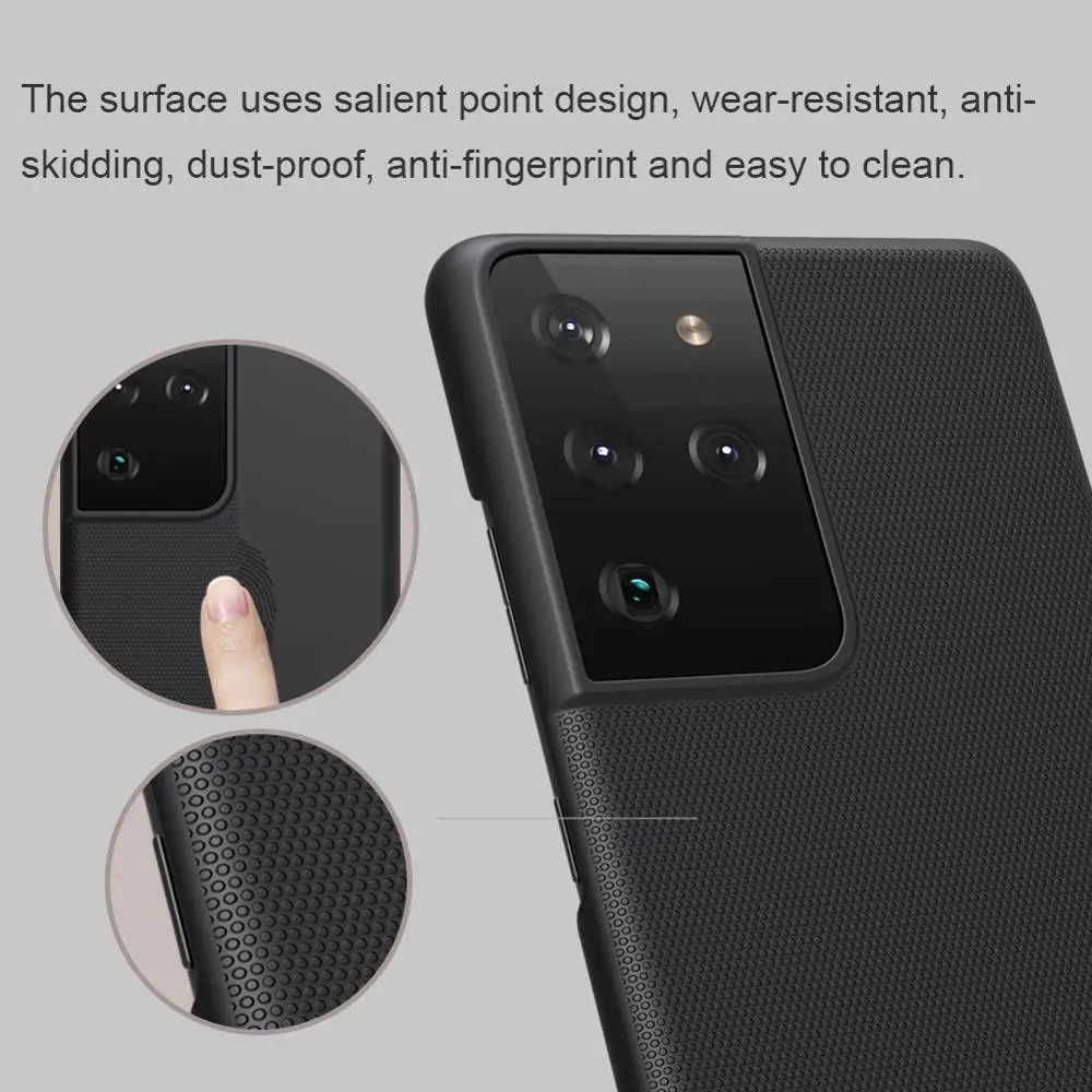 for Samsung Galaxy S21 Ultra Case Nillkin Super Frosted Shield Hard Ultra-Thin Back Cover for Samsung Galaxy S21 S21 Plus Case 4