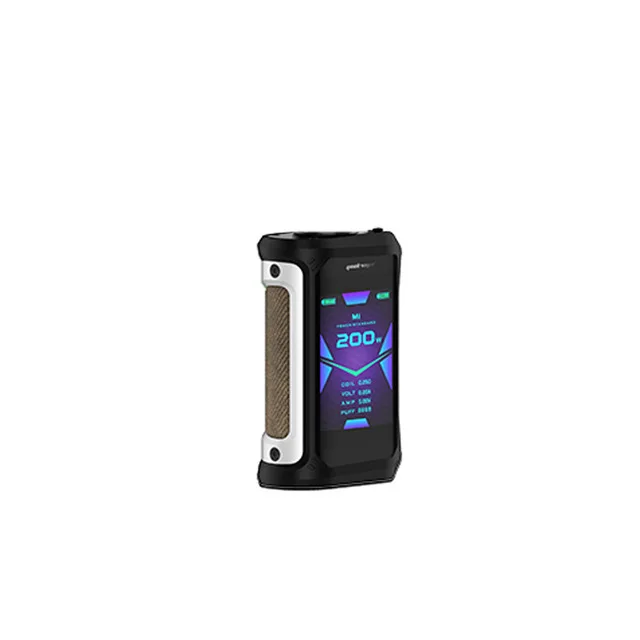 Classic Silver MOD Электронная сигарета, Vape, Geekvape Aegis X, комплект, 200 Вт, бокс-мод, 5,5 мл, Cerberus tank, водонепроницаемый паровой набор электронных сигарет против Voopoo Drag - Цвет: Classic Silver MOD