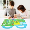 Kids Scene Magnetic Puzzles Montessori Busy Book Open-ended Education Toys Car Animal Shape Matching Game Quiet Book Jigsaw Toys 6