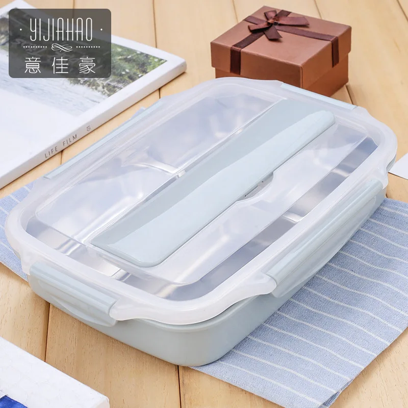 

Meaning Bestway 304 Stainless Steel Insulated Container Portable Plastic Lunch Box Freshness Lunch Box Sealed Box Tableware