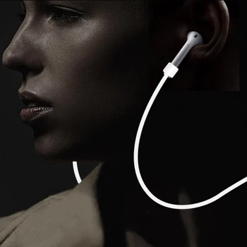 

Anti Lost Strap String Rope for AirPods Pro Strap Soft Silicone Headset Hanging Neck Rope for Air Pods 1 2 Cable Lanyard