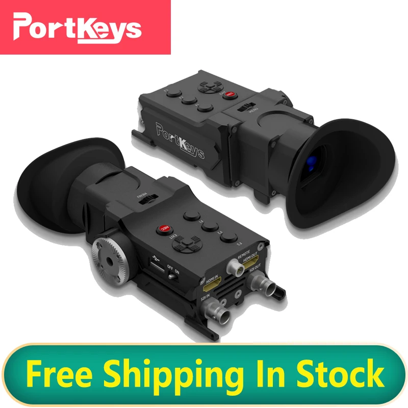 Portkeys Oeye 3G-Sdi/4K Supporto Hdmi Per Fotocamere Red/Blackmagic/Sony/Canon/Panasonic