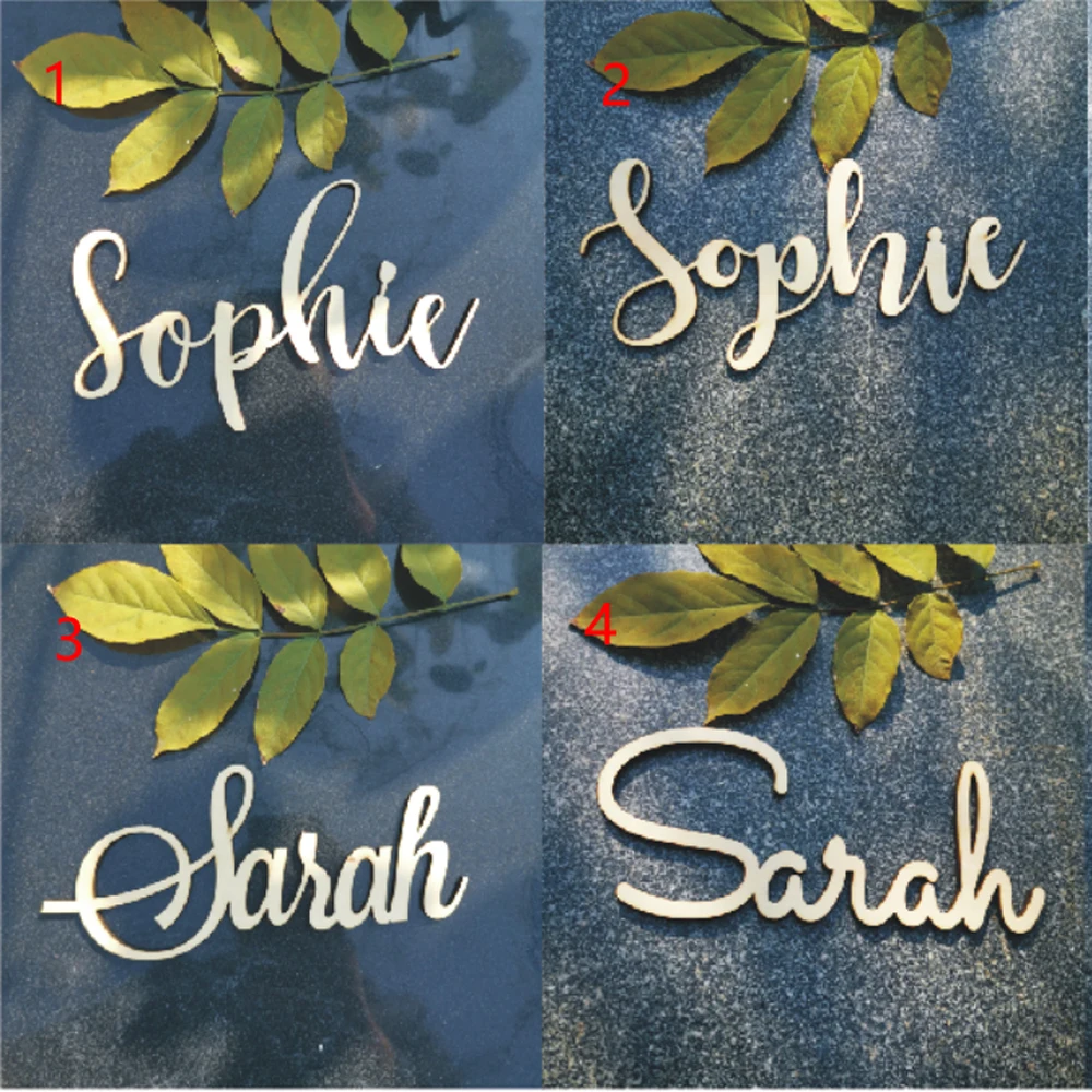 Personalized wooden name signs  Personalized Name Sign, Letters Decor for Wedding Table or Baby Name in a Nursery Letters8