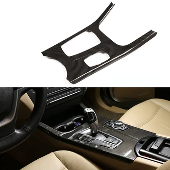 

Carbon Fiber Gear Shift Knob Panel Cover Trim Decoration Cover For-BMW X3 F25 X4 F26 2011-2017