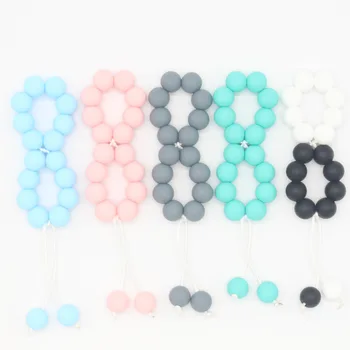 

Baby Teether Bracelet Silicone Baby Teeth Molar Stick Baby Toys for Children and Infants New Style Baby Care