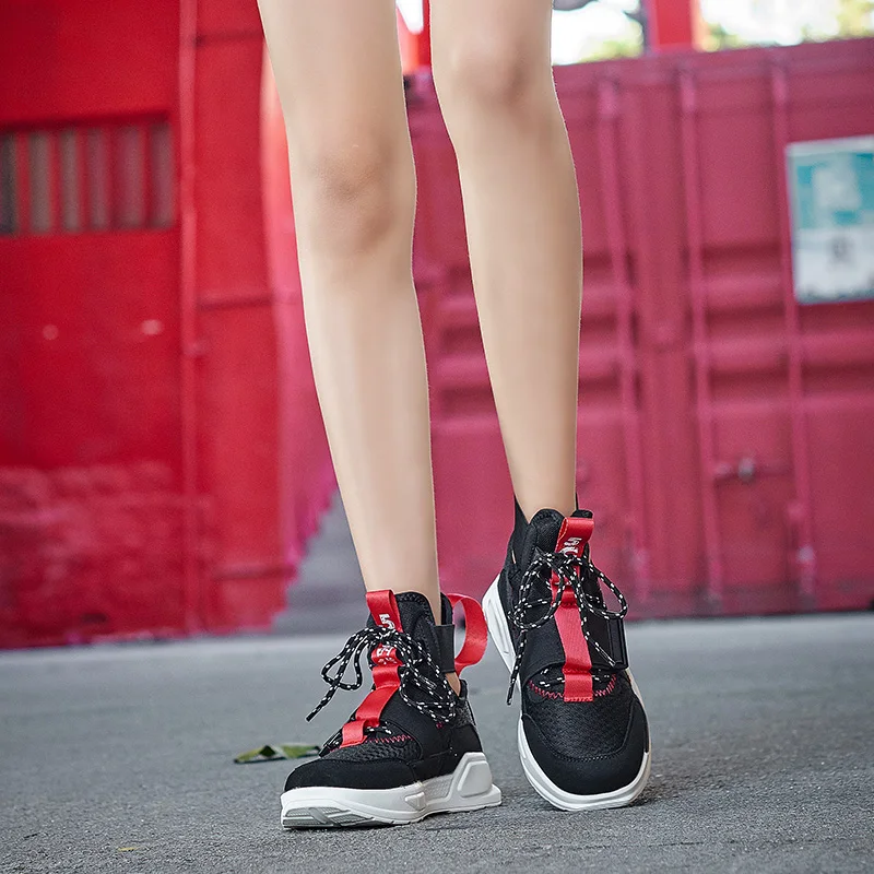 Женская Повседневная обувь; scarpe donna; унисекс; теннисные кроссовки; роскошная дизайнерская обувь для женщин с высоким берцем; Zapatos De Mujer; большие размеры 44;