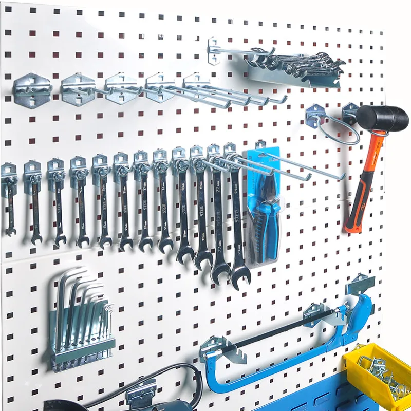 Многофункциональная настенная вешалка-крючок для хранения в гараже, крючки для хранения инструментов, держатель для pegboard, подвесной держатель для хранения