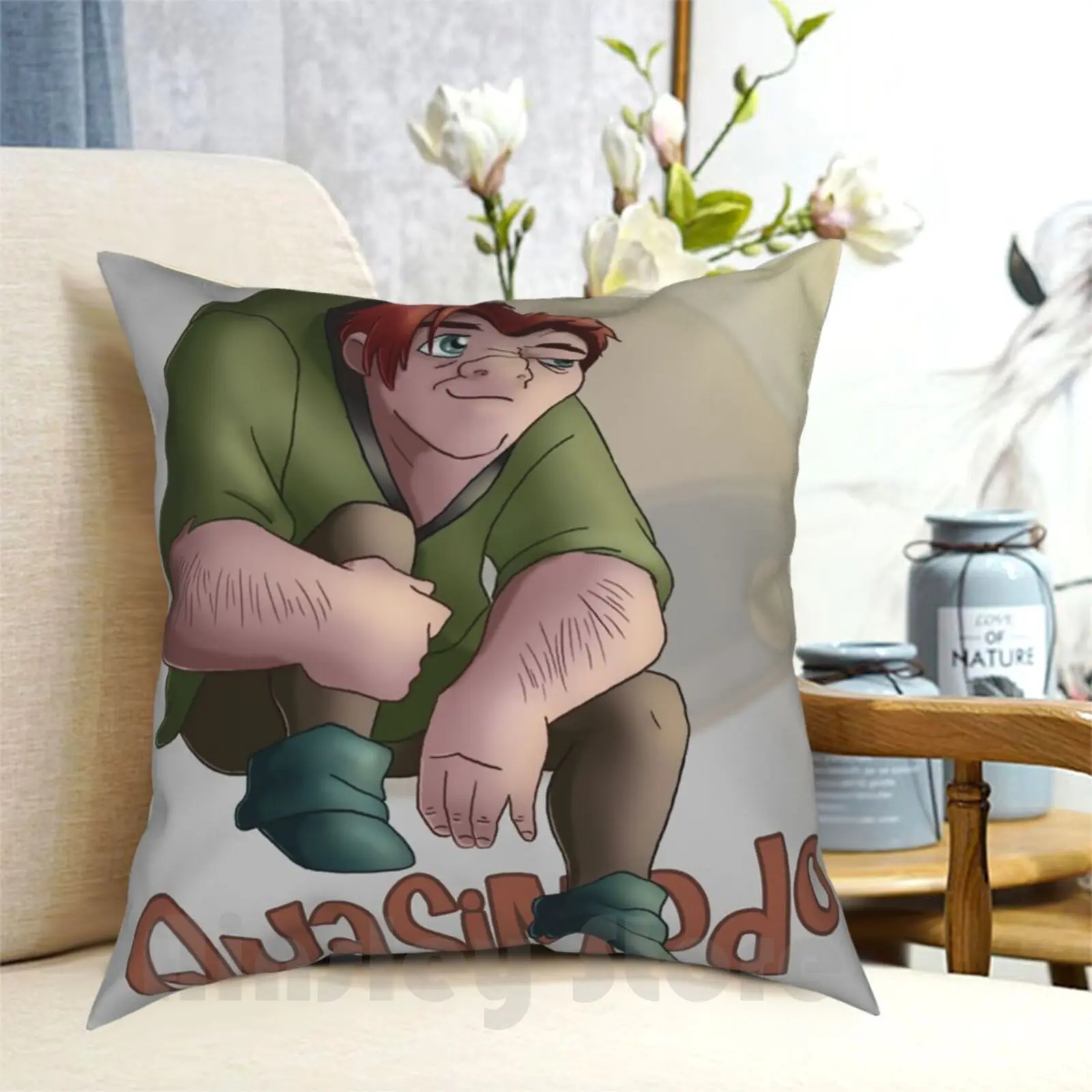 Gobbo Di Notre Dame Quasimodo Federa Stampata Casa Morbida Fodera Per Cuscino Fai Da Te Gobbo Di Notre Dame Quasimodo