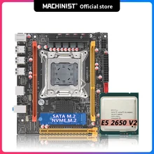 Machinist X79 Motherboard Combo Kit Set With Xeon E5 2650 V2 Processor Support LGA 2011 CPU DDR3 Memory X79 V2.73