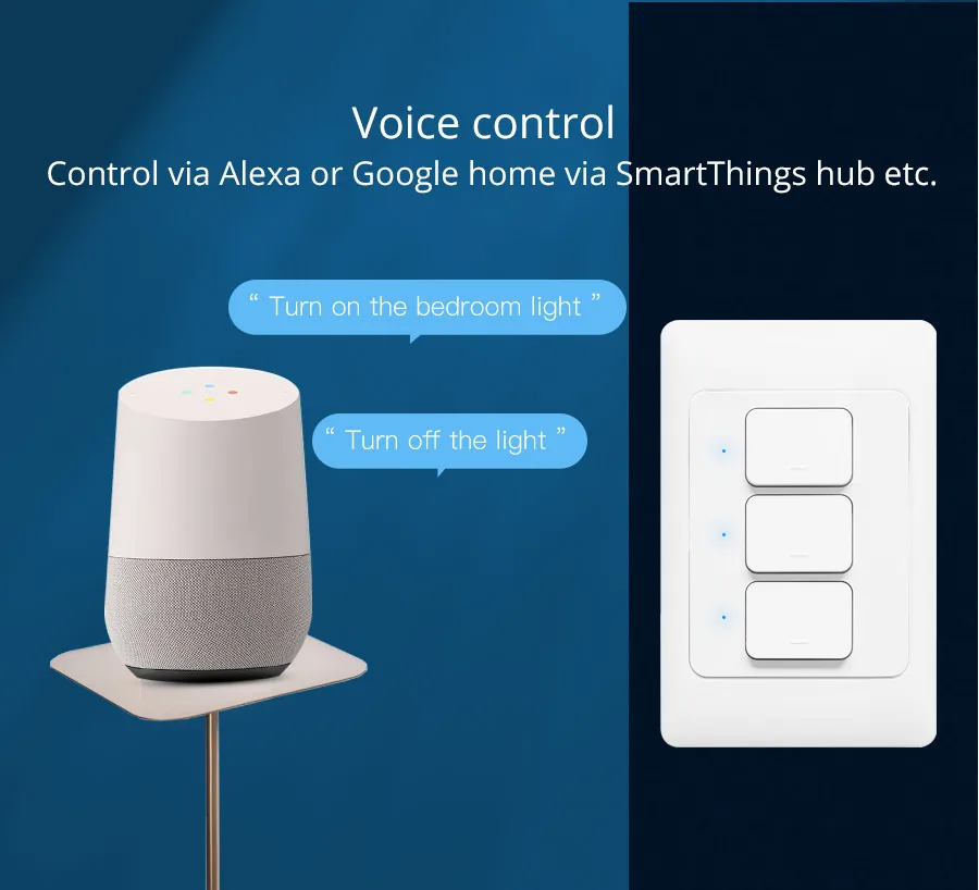 Parede, Botão Neutro Opcional, 1 Gang, 2