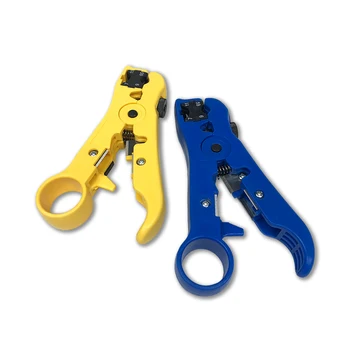 Automatic Stripping Pliers Universal Coaxial Cable Wire Stripper Wire Cable Tools Stripping Crimping Tools With Hexagon Wrench