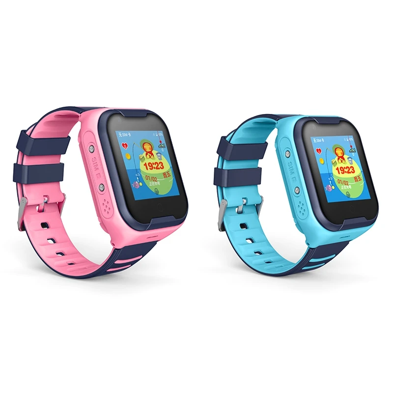 4G A36E Smart Kids Watch Waterproof IPX7 Wifi GPS Video Call Monitor Tracker Clock Students Wristwatch Kids Children