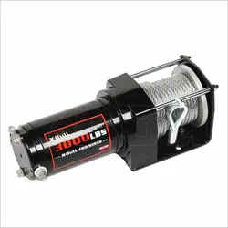 Treuil électrique sans fil, avec câble en acier à haute résistance, pour Atv, 12V, 3000Lb/1360Kg 