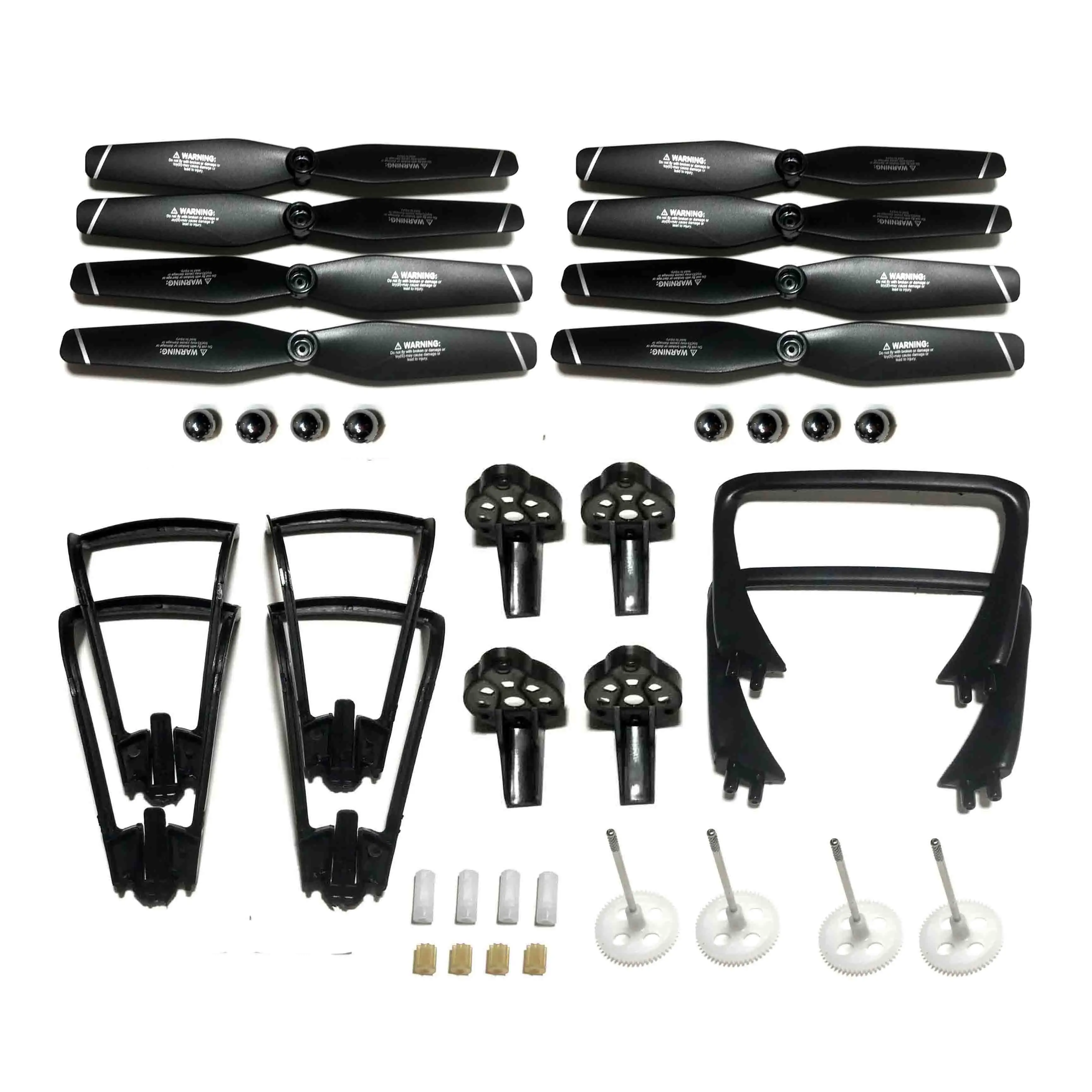 S165 Rc Drone Quadcopter SG106 Spare Parts Guard Gear Propellers Blades Protector landing gear set