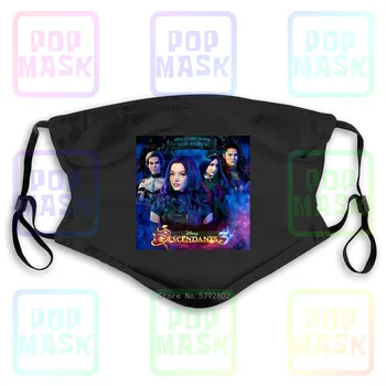 

Dust Mask with Filter D!Sney Descendants 3 Cameron Boyce 2019 New -Black For- Washable Reusable Mask