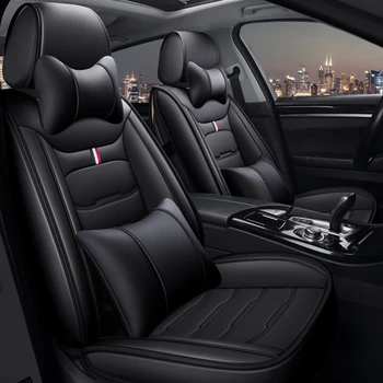 

Front+Rear Car Seat Cover for Hyundai Genesis G80 G90 New SantaFe MATRIX Grandeur Rohens VERACR i10 HB20 i20 ix20 auto styling