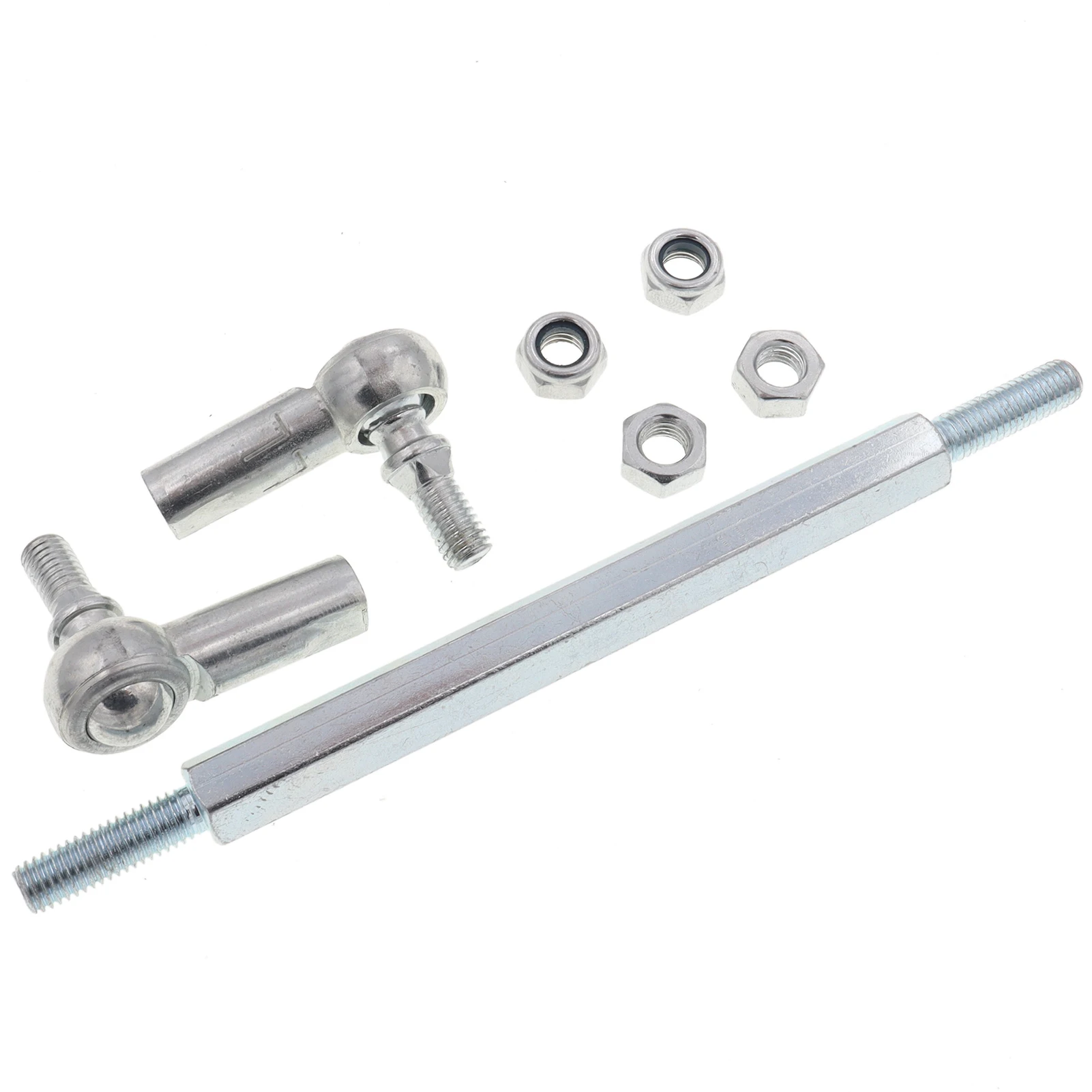 1 Pair 175 185 210 220 240 260 280 315mm M8 Ball Joint Steering Bar Bolt Tie Rod Kits for 49cc Mini Chinese ATV Quad Bike