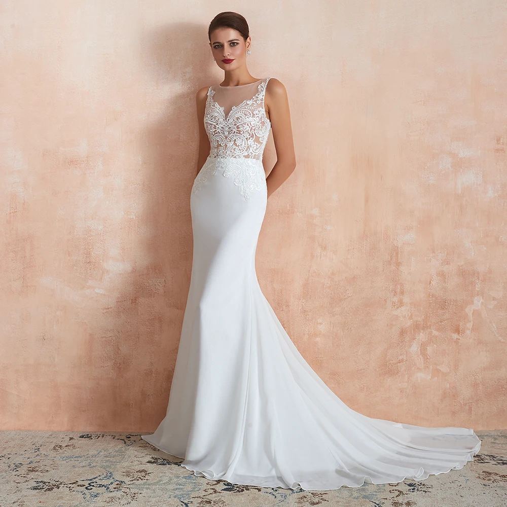 In_Stock_New_Arrivals_Bride_Wedding_Dresses_Boat_neck_Zipper_Lace_Bridal_Gown_Real_Photos (5)