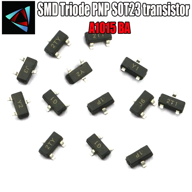 100 шт. A1015 BA 2SA1015 PNP SMD СОТ-23 поверхностный светодиод Триод PNP SOT23 транзистор