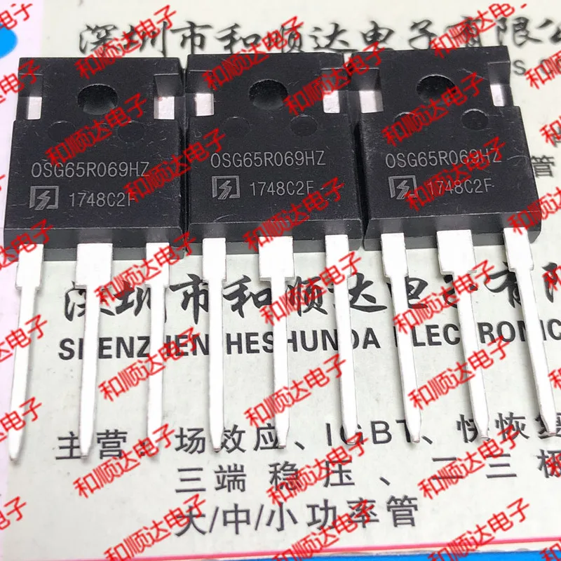 

10 шт./лот OSG65R069HZ новый запас TO-247