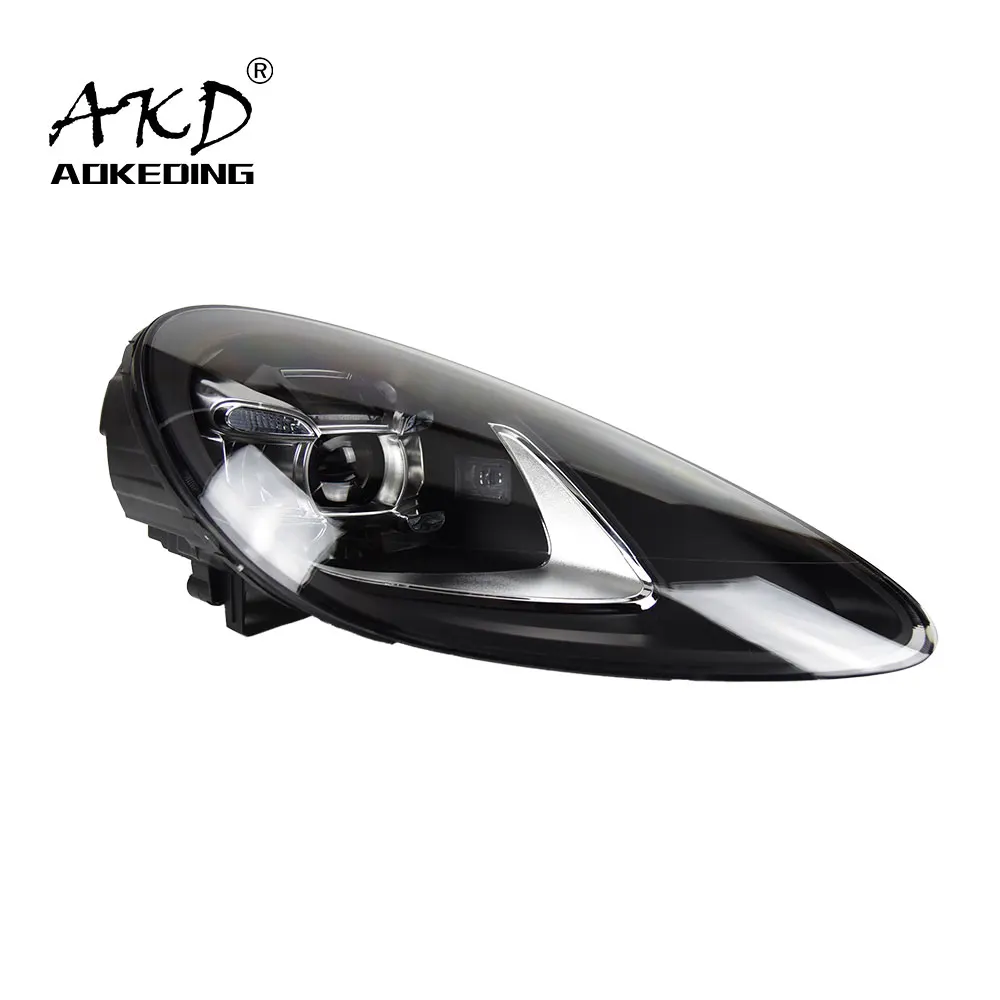 AKD Car Accessories Headlight for Cayenne LED Headlight 2011 2018